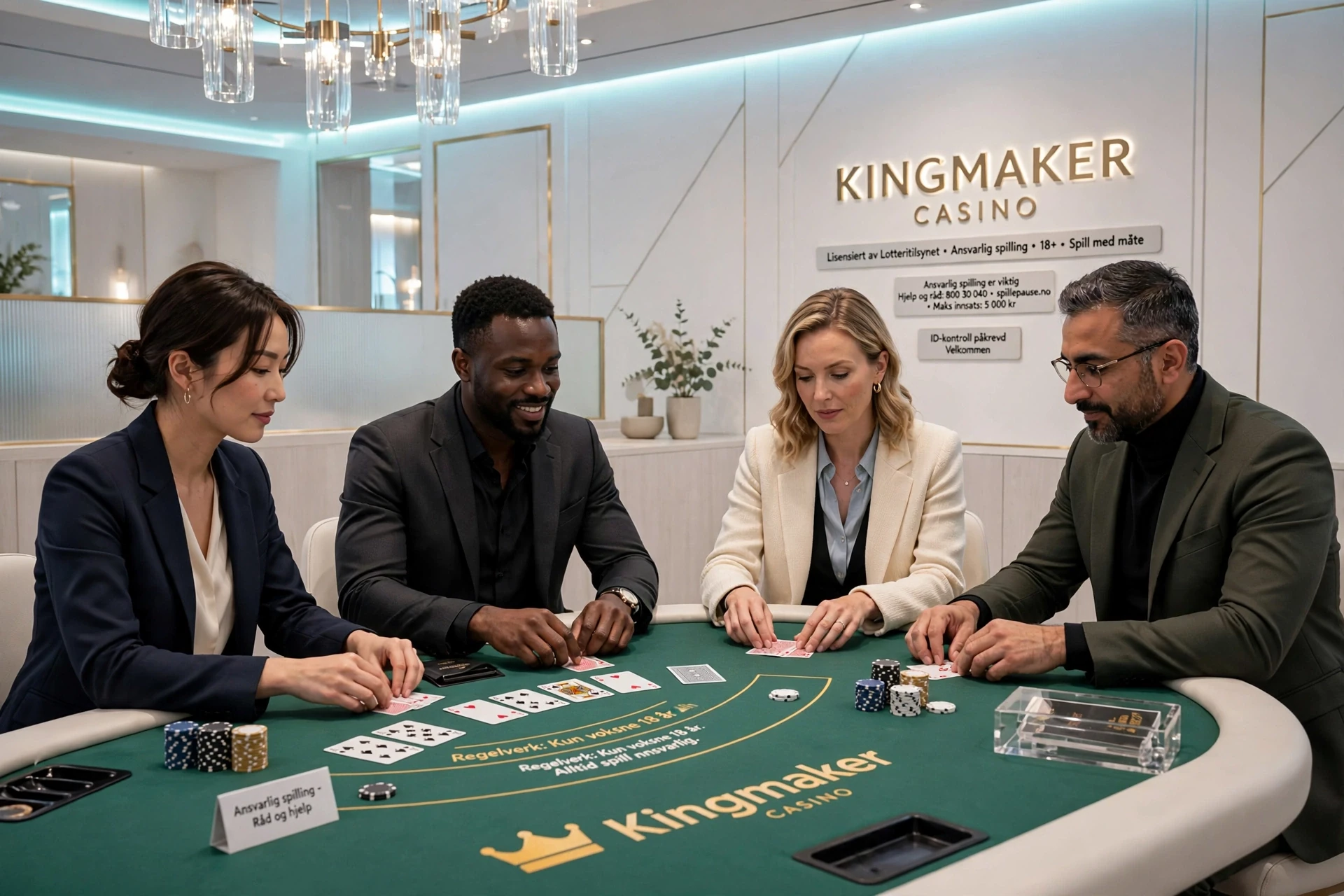 blackjack hos KINGMAKER CASINO