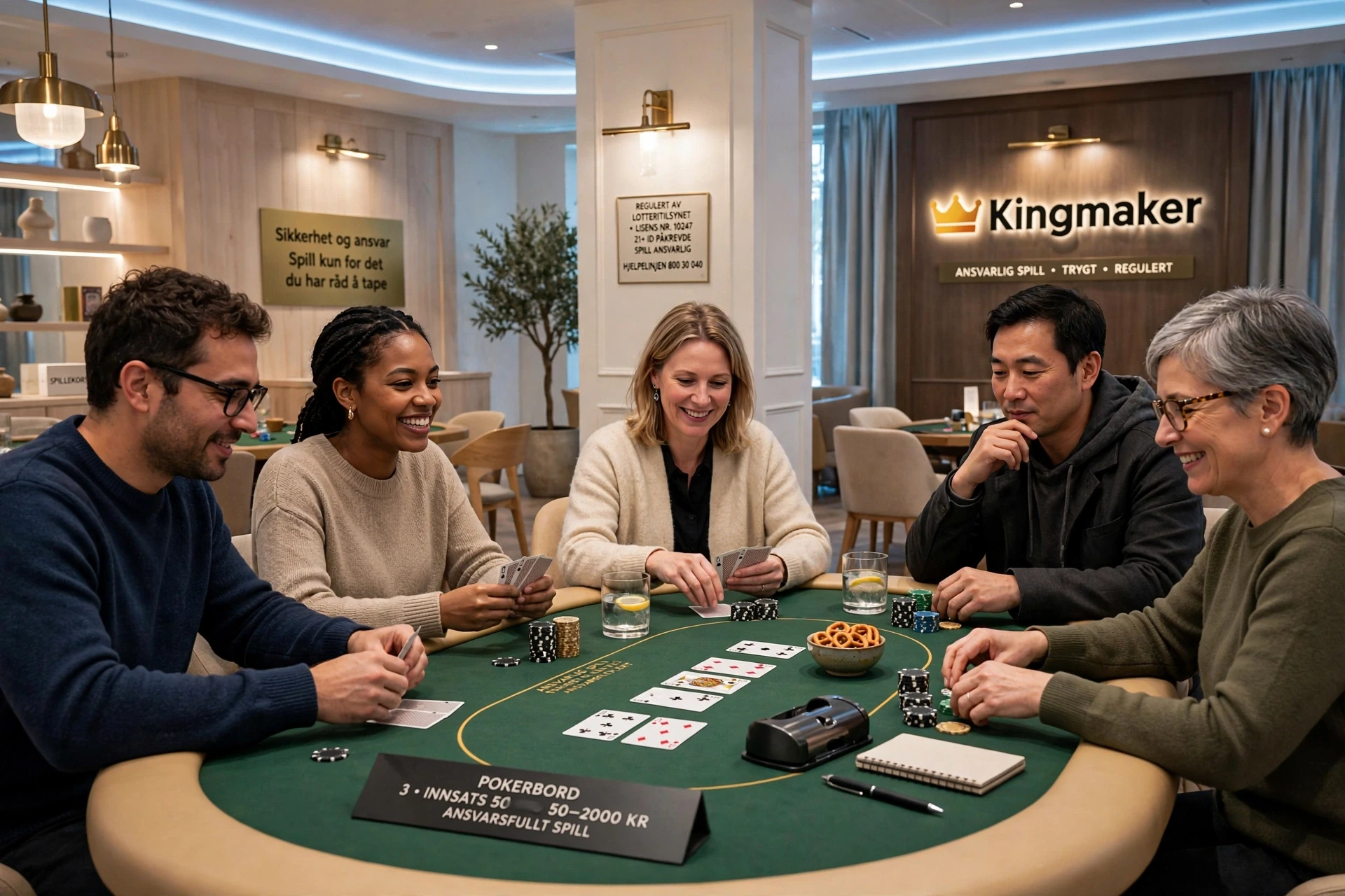 Pokerregler Kingmaker Casino