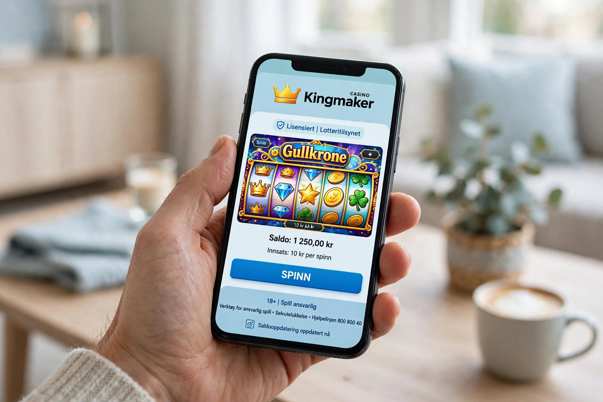 spilleautomater på mobil KINGMAKER CASINO