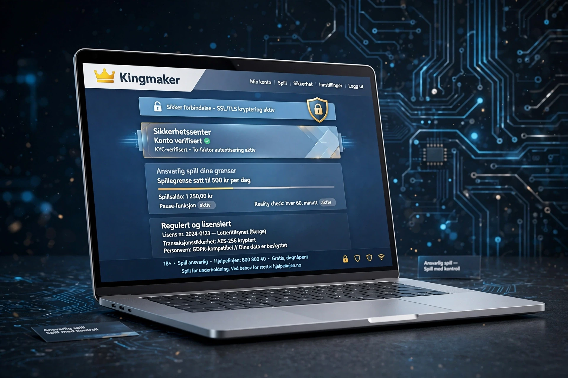 SSL-sertifikat KINGMAKER CASINO